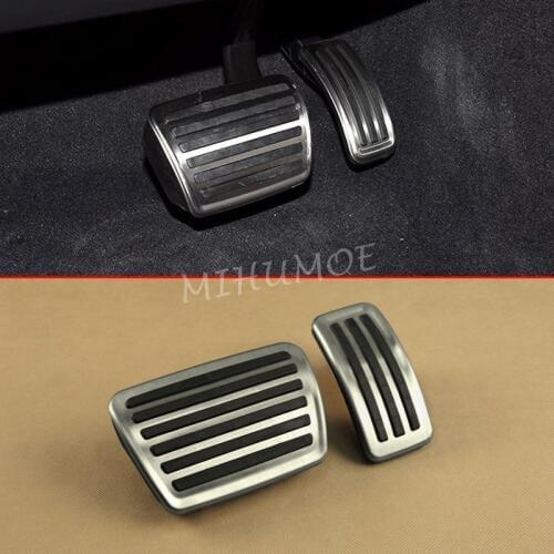 LHD AT Sport Brake Gas Pedal Cover Accessories For Porsche Cayenne 2018 2019 2020 Cayenne Coupe 2020