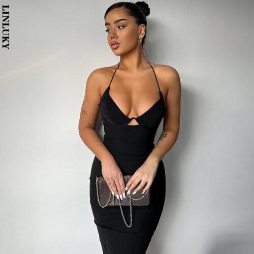 LINLUKY Long Dresses