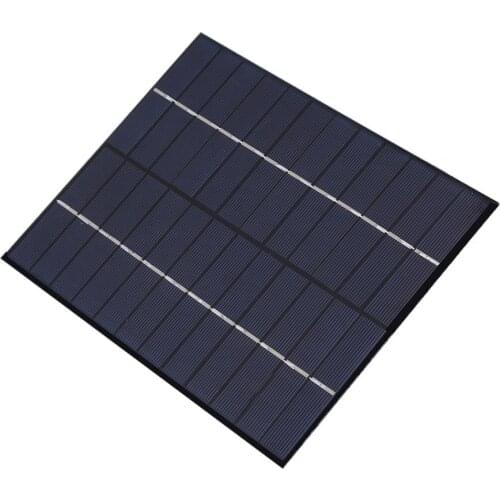 5.2W 12V Polycrystalline Silicon Solar Panel Module Power Bank painel solar for DIY Battery Charger Power Supply