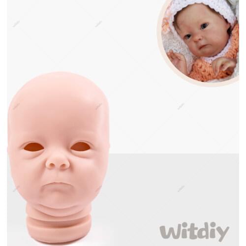 Witdiy Tink 18 Inches Reborn baby doll kit Unpainted reborn kit Lifelike kit Reborn doll kit blank parts