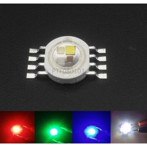 RGBW (RGB+W) 4*3W 12W LED Lamp Emitter Diodes For Stage Lighting High Power LED 45mil Epistar LED Chip