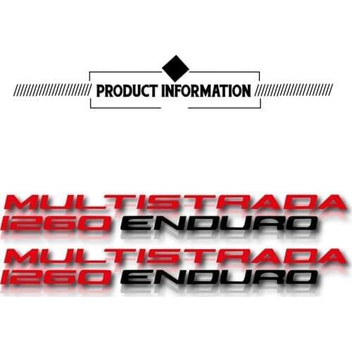 New motorcycle bicycle wheel reflective waterproof sticker tank decal helmet LOGO for BMW multistrada 1260 enduro