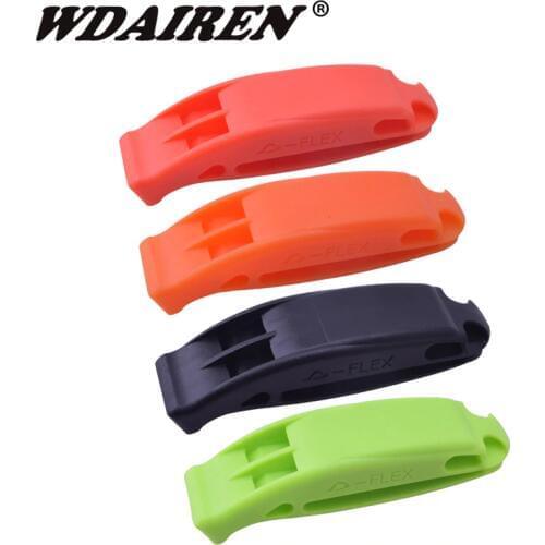 1Pcs Survival Whistle Like Sports Classic referee Dual Band Outdoor Emergency Rescue Whistle Cheerleaders Cheering
