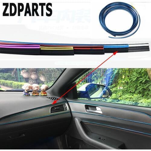 ZDPARTS 5M Automobiles Car Styling Interior Decoration Strip For Renault Megane Logan Captur Alfa Romeo 159 Chevrolet Cruze Jeep