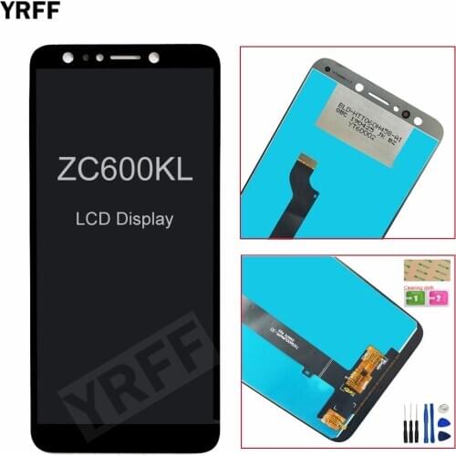 6.0'' ZC600KL LCD Display For Asus Zenfone 5 Lite ZC600KL LCD Display Touch Screen Digitizer Phone Glass Panel Assembly Parts