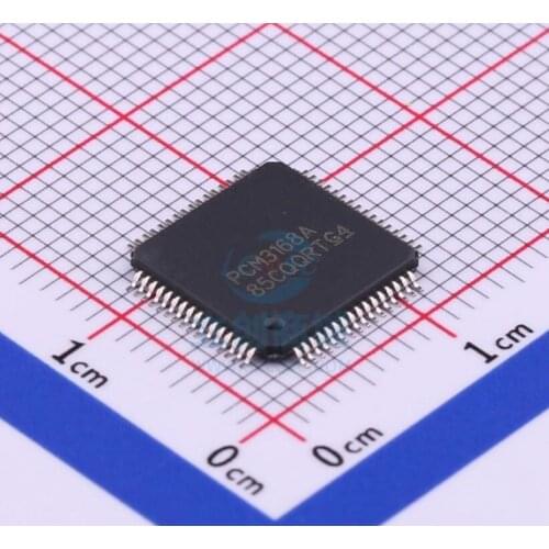 2-10piece) PCM3168APAPR PCM3168APAP PCM3168A PCM3168 QFP64 new and original