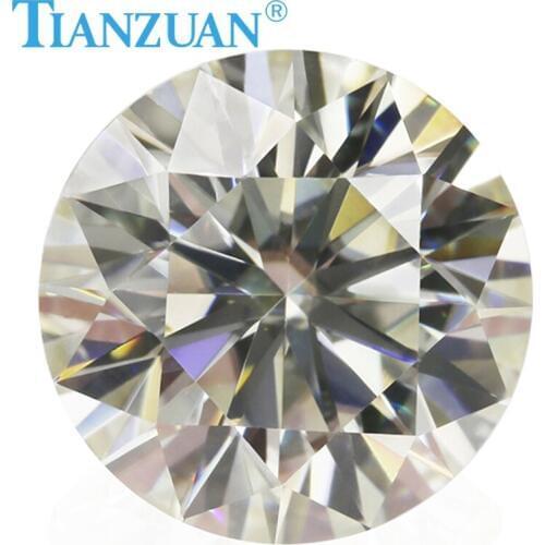 3mm to 12mm IJ color white Round Brilliant cut moissanites loose gems stone