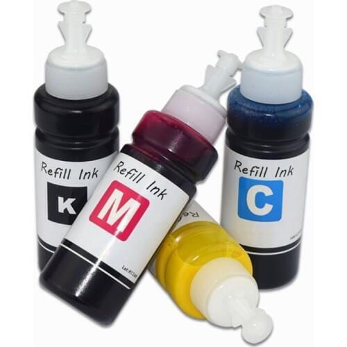 4color 100ml Pigment Ink for Epson WF-6530 WF-6590 WF-8590 WF-6090 WF-8090 WF-8010 WF-8510 PX-M7050 PX-S7050 M860F S860 WF-8091