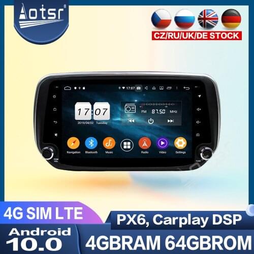 4G LTE For Hyundai IX45 Santa Fe Car DVD Screen Android Multimedia Player PX6 Radio Tape Recorder Car GPS Navigation Head Unit