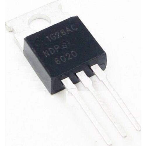 5 PCS NEW NDP6020P NDP6020 MOSFET P-CH 20V 24A TO-220 NEW