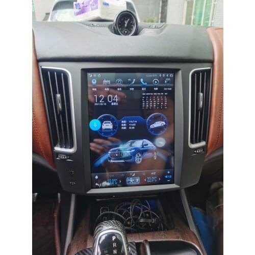 For Maserati Levante Android Car Radio Car GPS Navigation Auto Stereo Multimedia Player Tape Recorder Video DSP Carplay 4G SIM