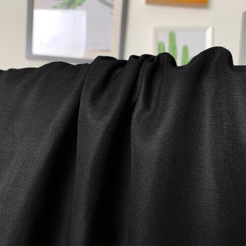 White waxberry 114cm Black Silk cotton Ribbing fabrics 160g/m 29mommon clothes Garment sewing materials Free shipping