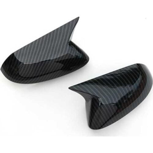 Roxform Batman Mirror Cover Black Carbon Car Exterior Accessories Tuning For Toyota Corolla 2019 2020 2021