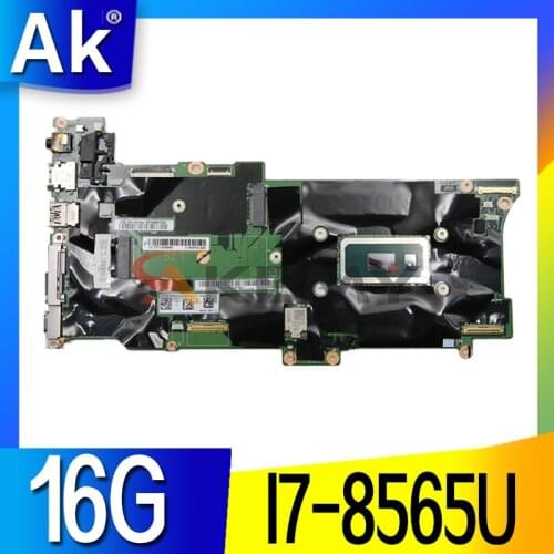 For Lenovo ThinkPad X1 Carbon 7th X1 Yoga 4th Laptop Motherboard FX490 NM-B861 FRU;5B20X57823 CPU:I7 8565U 16G