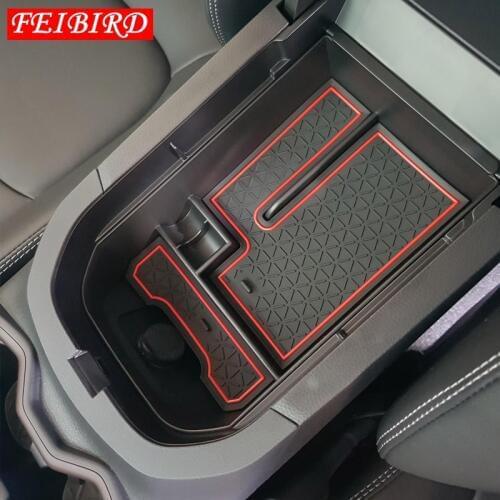 Fit For TOYOTA RAV4 RAV 4 2019 2020 Central Storage Pallet Armrest Container Multifunction Box Cover