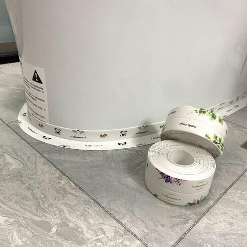 38mm*1.5M Kitchen Sink Waterproof Sticker Mildew-Proof Bathroom Sealing Tape Stove Gap Self-Adhesive Paper Countertop Gap Strip