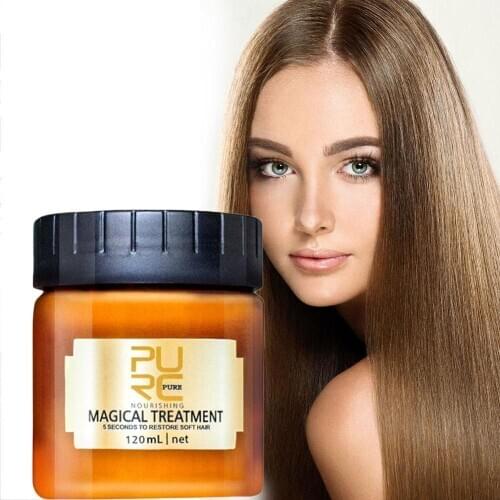 PURC Magical treatment hair mask Nutrition Infusing hair shipping free damage hair restore Repairs soft seconds Masque For L3P7