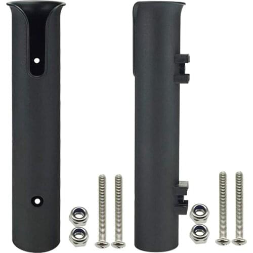2Pcs Fishing Rod Holder Fishing Pole Rack Ship Fish Rod Tube Yacht Fishing Rod Frame for Boat