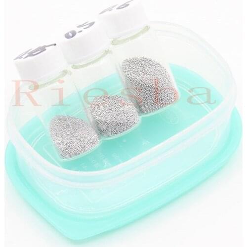 3pcs/lot 25K BGA Leaded Solder Ball Components box (0.45 mm/0.5mm/0.6mm) For Reballing Rework Soldering Repair