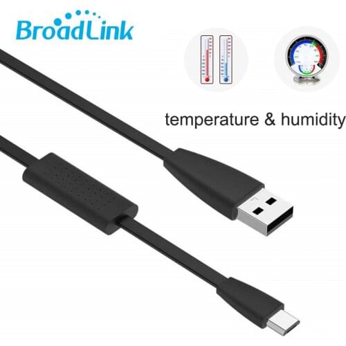 Broadlink HTS2 Sesnor Accessoire Usb Kabel Temperatuur En Vochtigheid Detector Werken Met Rm4 Pro Universele Afstandsbediening
