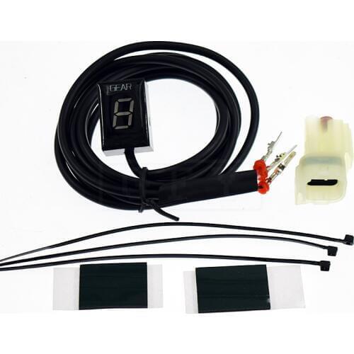 Motorcycle LCD Electronics 6 Speed 1-6 Level Gear Indicator Digital Gear Meter For Honda CMX300 Rebel CMX500 CMX 300 500 2017
