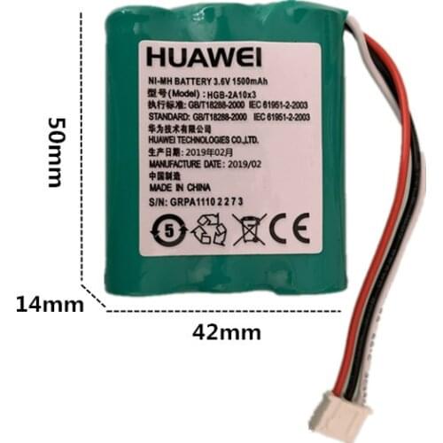 HGB-2A10x3 AA 1500mah -1500x3 Ni-MH Battery For HUAWEI 5623 Fixed Wireless Phone ETS3125i ETS5623 2222+515H E5172s-515