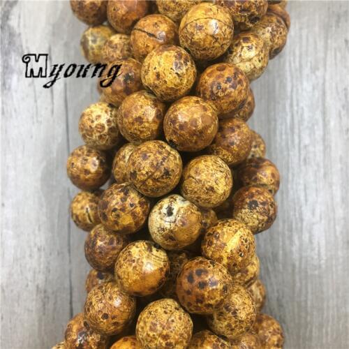 Round Faceted Yellow Agates DZI Beads,Nature Stone Beads,Agat Beads For DIY Jewelry Making MY1825