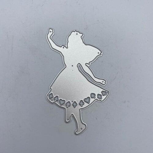 Metal Cutting Dies Poker beauties DIY Scrapbooking Decorative Embossing Handcraft Die Cutting Template