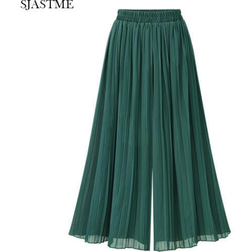 SJASTME Women's Wide Trousers