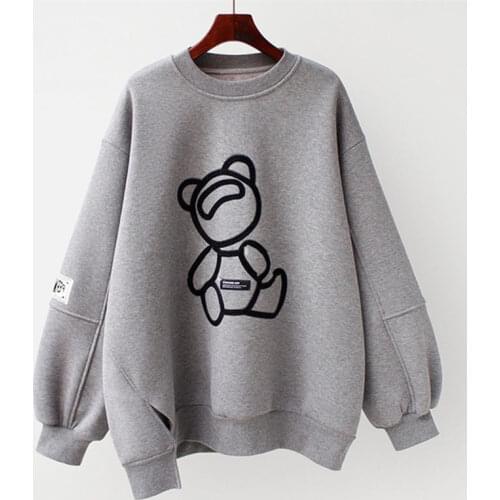 Sweaters Women 'S Clothing Loose Thin T-shirt Korean Style 2021 New Spring and Autumn Tops Ins Trendy Mid-Length Long Sleeve