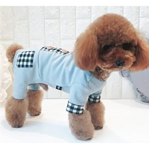Warm Pets Jumpsuits Dog Clothes Four Feet Clothes Autumn And Winter Multi Colors S-xxl Sizes For Cat Four Feet Puppy Wearing