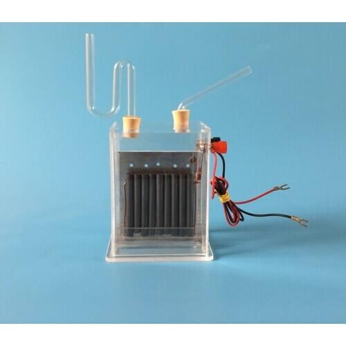 Vertical Diaphragm Electrolysis Device High School Chemical Laboratory Instrument Teaching Equipment Saturated Salt Water