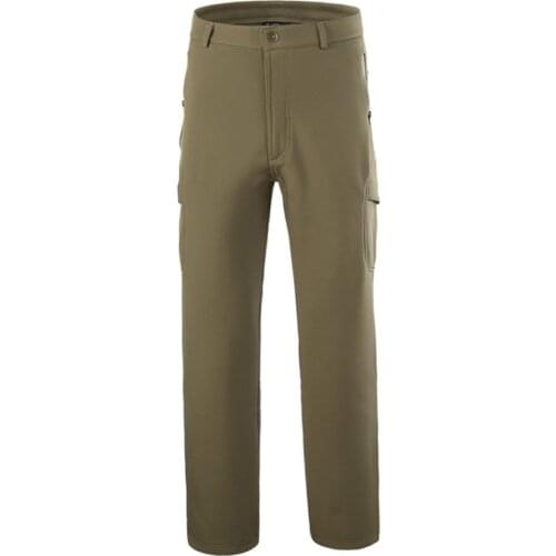 Waterproof Soft Shell Pants Men Windproof Military Trousers Army Hunting Wear-resisting Keep Warm Pants