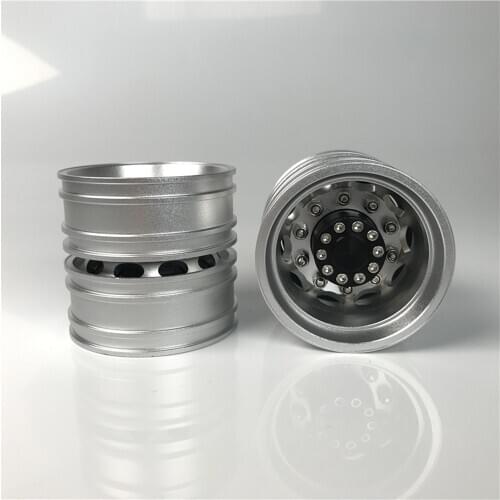 1/14 Rc Truck Metal Rear Wheel Tamiya Tractor DIY Dump Truck Arocs Trucks Model Accessories