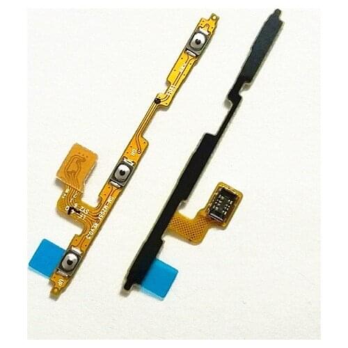 10pcs Power ON OFF Volume Up Down Side Button Key Flex Cable For Samsung Galaxy M20 Power On Off Volume Switch Flex