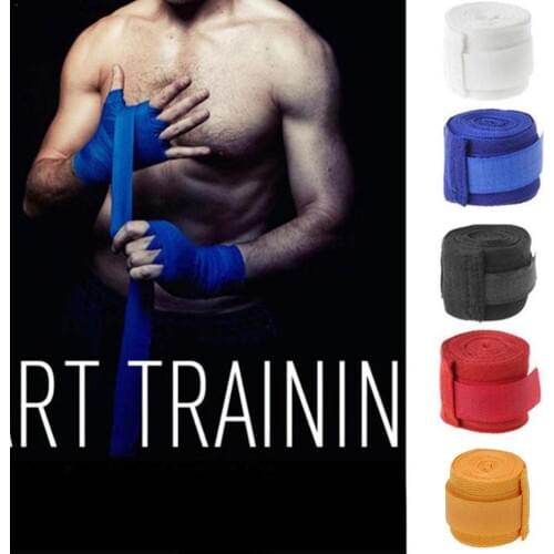 2.5M Bandage Self-adhesive Elastic Fighting Troublesome Elastic Tied Belt Handguards Muay Belt Bandage Thai Sanda Self-adhe