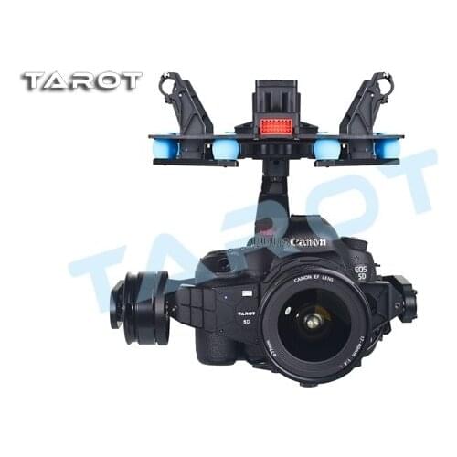 Tarot TL5D001 5D3 3-Axis Self-stabilizing Gimbal Camera Mount IMU Support S-Bus/PPM/DSM for Canon EOS 5D Mark III PF Mode