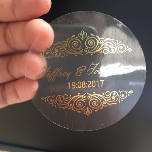 90 Damask wedding save the date personalized name and date stickers invitation envelop seal foil gold silver text thank you tags