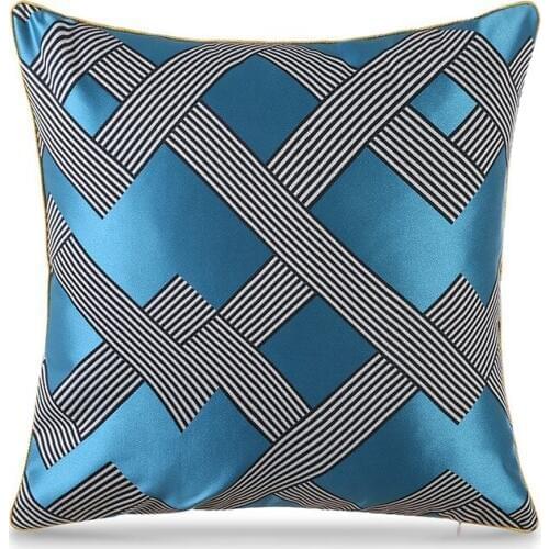 Satin jacquard simple pillow Cushion Cover Pillow Case For Sofa Office Car Home Pillowcase thanksgiving christmas pillow