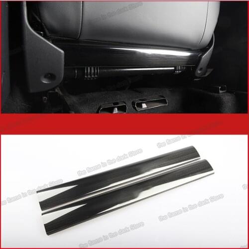 Lsrtw2017 Car Seat Rear Anti-kick Panel with R-line Letter for Volkswagen Tiguan T-roc Atlas Teramont Jetta Mk6 Vw Accessories