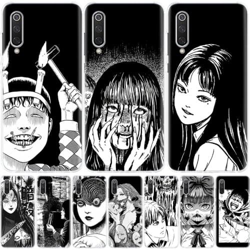 Junji Ito Terror Horror Anime Phone Case for Xiaomi Redmi Note 10 9 9S 8 8T 7 9A 9C 8A 7 7A 6A S2 K20 K30 Pro Fashion Cover Capa