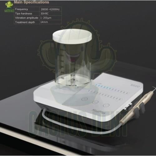 EMS Woodpecker Piezo Scaler Cavitron Dental Ultrasonic Scaler Periodontal Treatment Device LED Scaling Polishing Titanium Tips