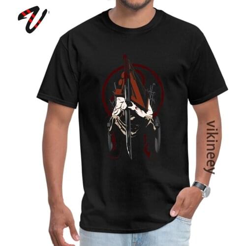 Pyramid Head Pyramid Schemes Marilyn Manson T-Shirt for Men Norway Tops Shirts Family April FOOL DAY Round Neck T Shirt cosie