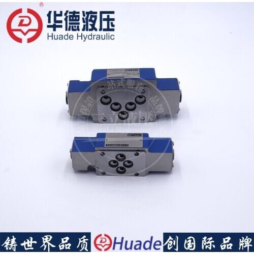 Hydraulic Stacking Type Double One-way Throttle Valve Z2FS6 Z2FS10 Z2FS16 22 Speed Control Valve