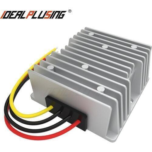 IDEALPLUSING Waterproof boost &step down DC DC Converter 12/24V to 19V 5A 95W Transformer 12/24 Volt to 19Volt