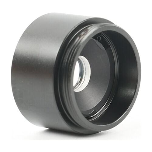 2.0X Industry Microscope Eyepiece Lens C-MOUNT Lens Barlow Auxiliary Glass Lens For Connecting Industry Camera