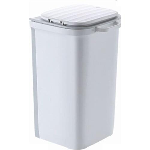Magnetic suction garbage sorting garbage can creative household garbage can with cover kitchen waste storage