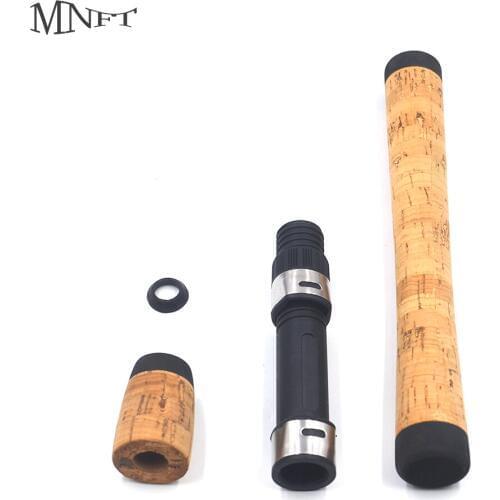 MNFT 1Set Fishing Rod Kit DIY Custom Replacement Rod Builder Reel Seat & Cork Handle Grip