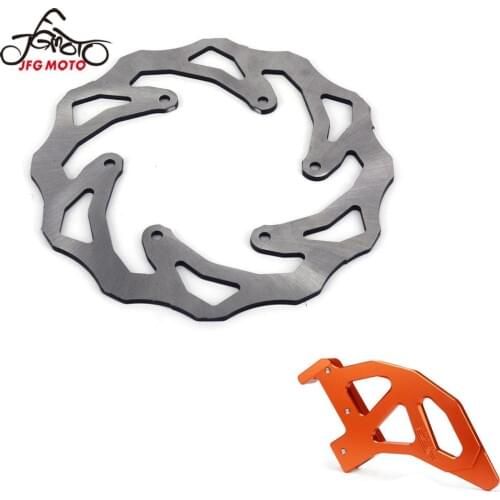 Motorcycle 220mm Rear Brake Disc Rotors Guard Cover For KTM SX EXC XC XCW 125 150 200 250 300 350 400 450 500 502 530 2006-2020