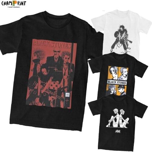 Nana The Black Stones T-Shirts Men Unique 100% Cotton Tees Round Collar Short Sleeve T Shirts Gift Idea Tops